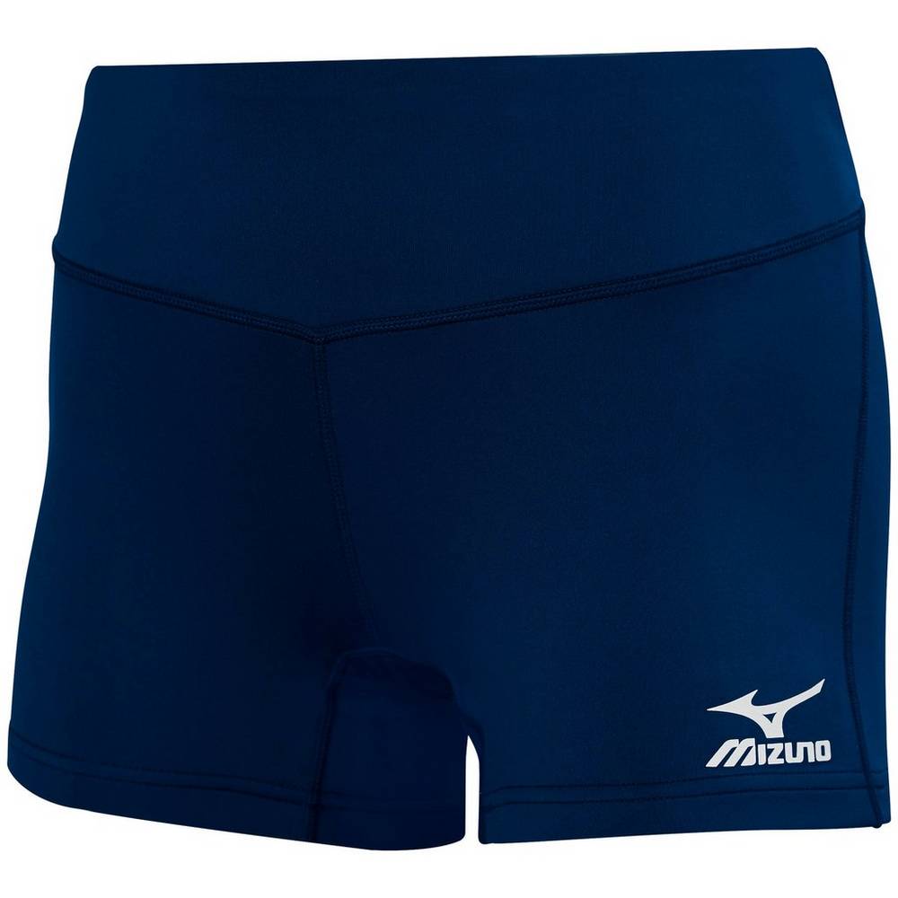 Mizuno Victory 3.5" Inseam Női Rövidnadrág Sötétkék ZWV965143